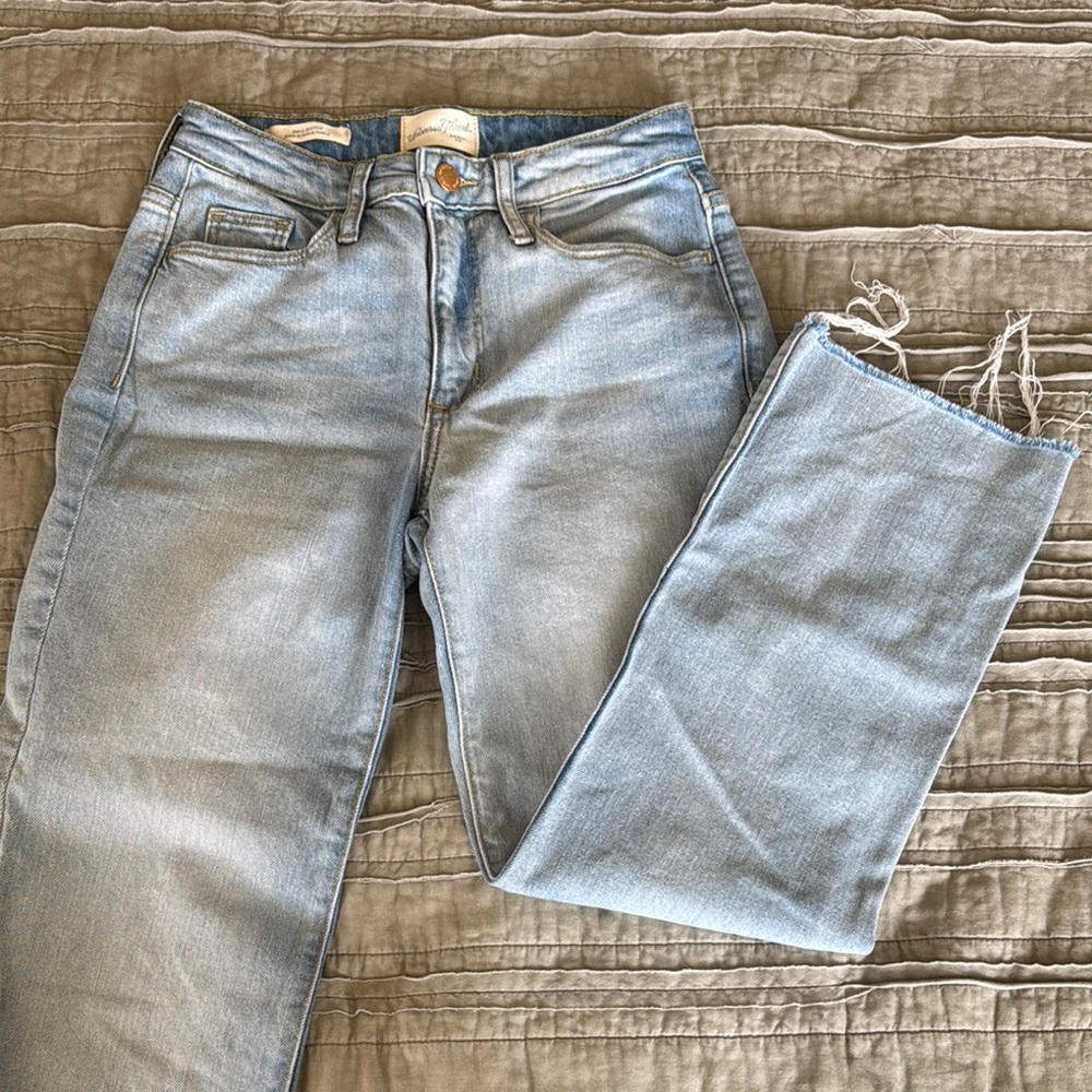 Universal Thread High Rise Bootcut Cropped Jeans … - image 1